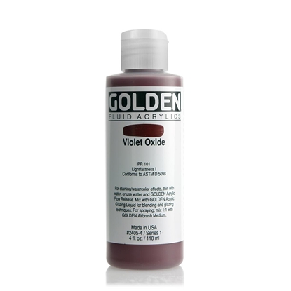 Golden Fluid Acrylic 118 ml 2405 Violet Oxide S1