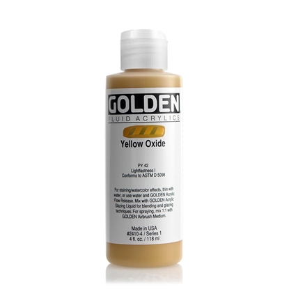 Golden Fluid Acrylic 118 ml 2410 Yellow Oxide