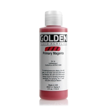 Golden Fluid Acrylic 118 ml 2421 Primary Magenta S6