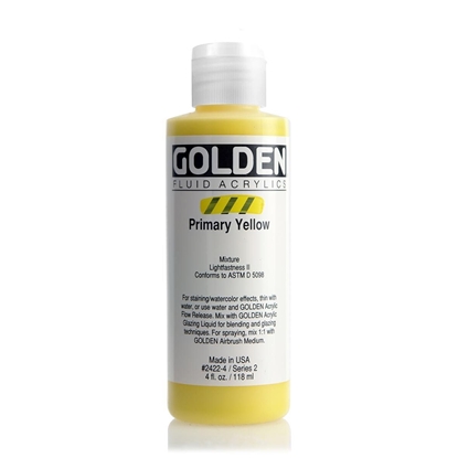 Golden Fluid Acrylic 118 ml 2422 Primary Yellow S2