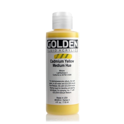 Golden Fluid Acrylic 118 ml 2425 Cadmium Red Medium Hue S4