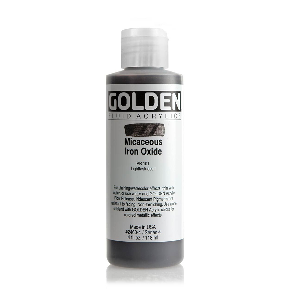 Golden Fluid Acrylic 118 ml 2460 Micaceoud Iron Oxide S4