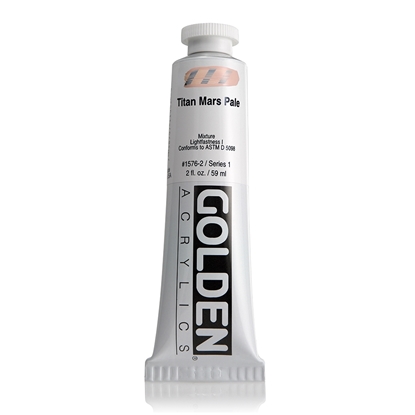 Golden Heavy Body Acrylic 60 ml 1576 Titan Mars Pale S1