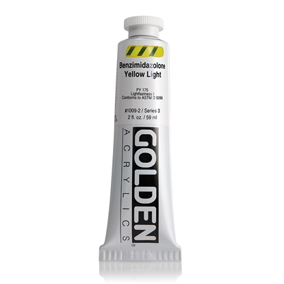 Golden Heavy Body Acrylic 60 ml 1009 Benzimidazolone Yellow Light S3