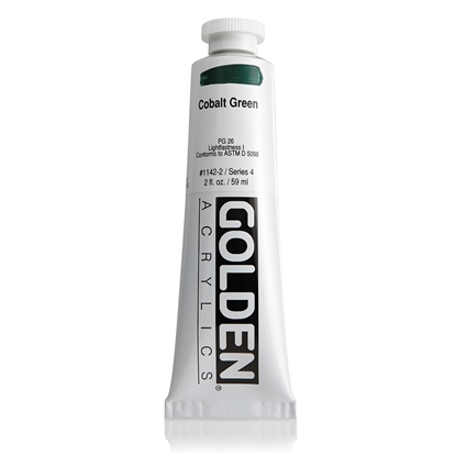 Golden Heavy Body Acrylic 60 ml 1142 Cobalt Green S4