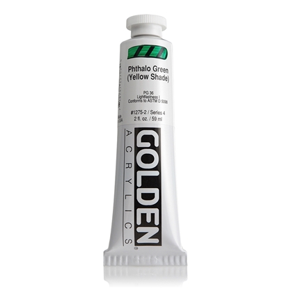 Golden Heavy Body Acrylic 60 ml 1275 Phthalo Green/Y.S S4