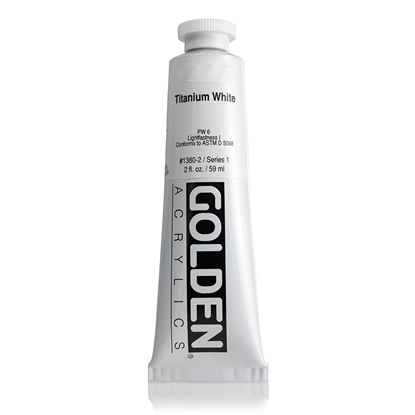 Golden Heavy Body Acrylic 60 ml 1380 Titanium White S1