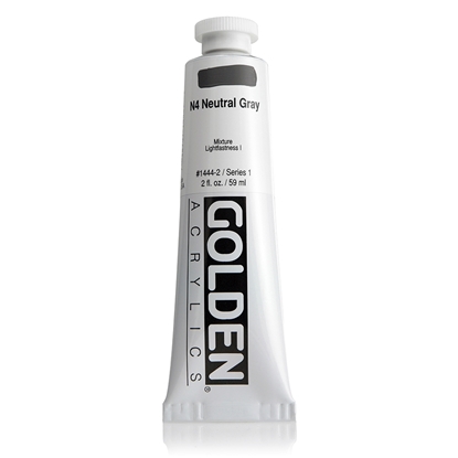 Golden Heavy Body Acrylic 60 ml 1444 Neutral Grey N4 S1