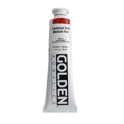 Golden Heavy Body Acrylic 60 ml 1552 Cadmium Red Medium Hue S4