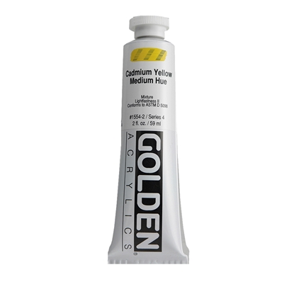 Golden Heavy Body Acrylic 60 ml 1554 Cadmium Yellow Medium Hue S4