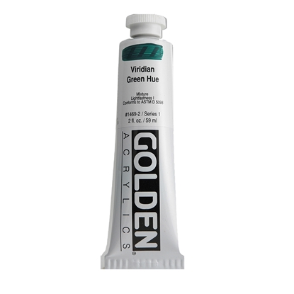 Golden Heavy Body Acrylic 60 ml 1469 Viridian Green Hue S1