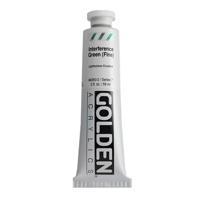Golden Heavy Body Acrylic 60 ml 4050 Interference Green S7