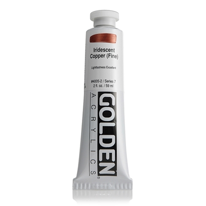 Golden Heavy Body Acrylic 60 ml 4005 Iridescent Copper (Fine)S7