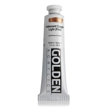 Golden Heavy Body Acrylic 60 ml 4006 Iridescent Copper Light (Fine)S7