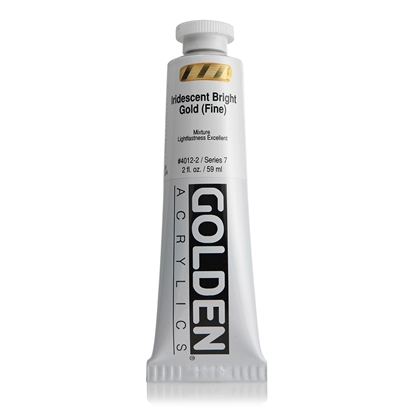 Golden Heavy Body Acrylic 60 ml 4012 Iridescent Bright Gold S7
