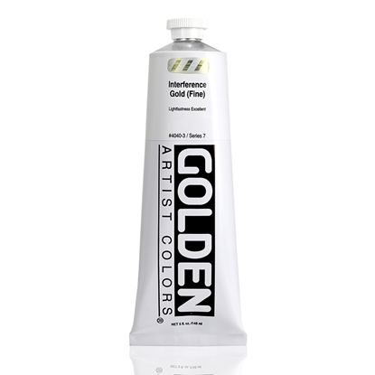 Golden Heavy Body Acrylic 148ml 4040 Interference Gold (Fine) S7