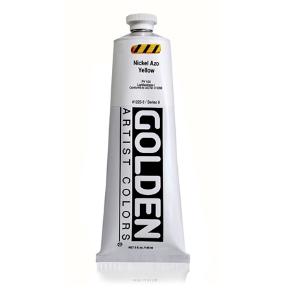 Golden Heavy Body Acrylic 148ml 1225 Nickel Aso Yellow S6