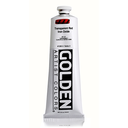 Golden Heavy Body Acrylic 148ml 1385 Transparent Red Iron Oxide S3