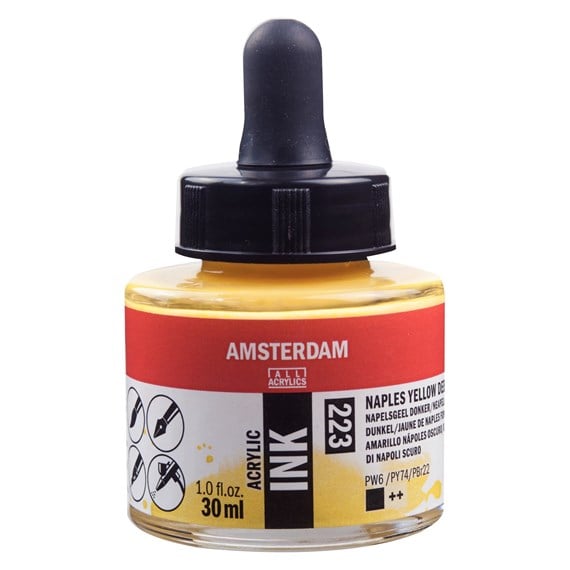 Talens Amsterdam Ink 30ml 223 Naples Yellow