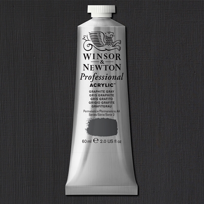 W&N Professional Acrylic 60 ml 292 Graphite Grey S2