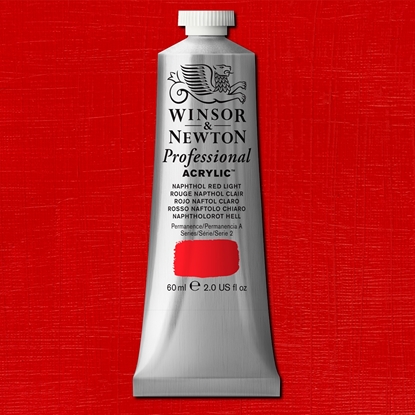W&N Professional Acrylic 60 ml 421 Naphthol Red Light S2