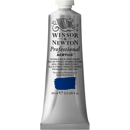 W&N Professional Acrylic 60 ml 515 Phthalo Blue(GreenShade) S2