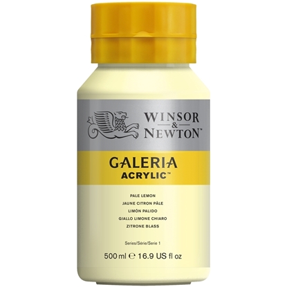 W&N Galeria Acrylic 500 ml 434 Pale Lemon