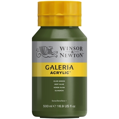 W&N Galeria Acrylic 500 ml 447 Olive Green