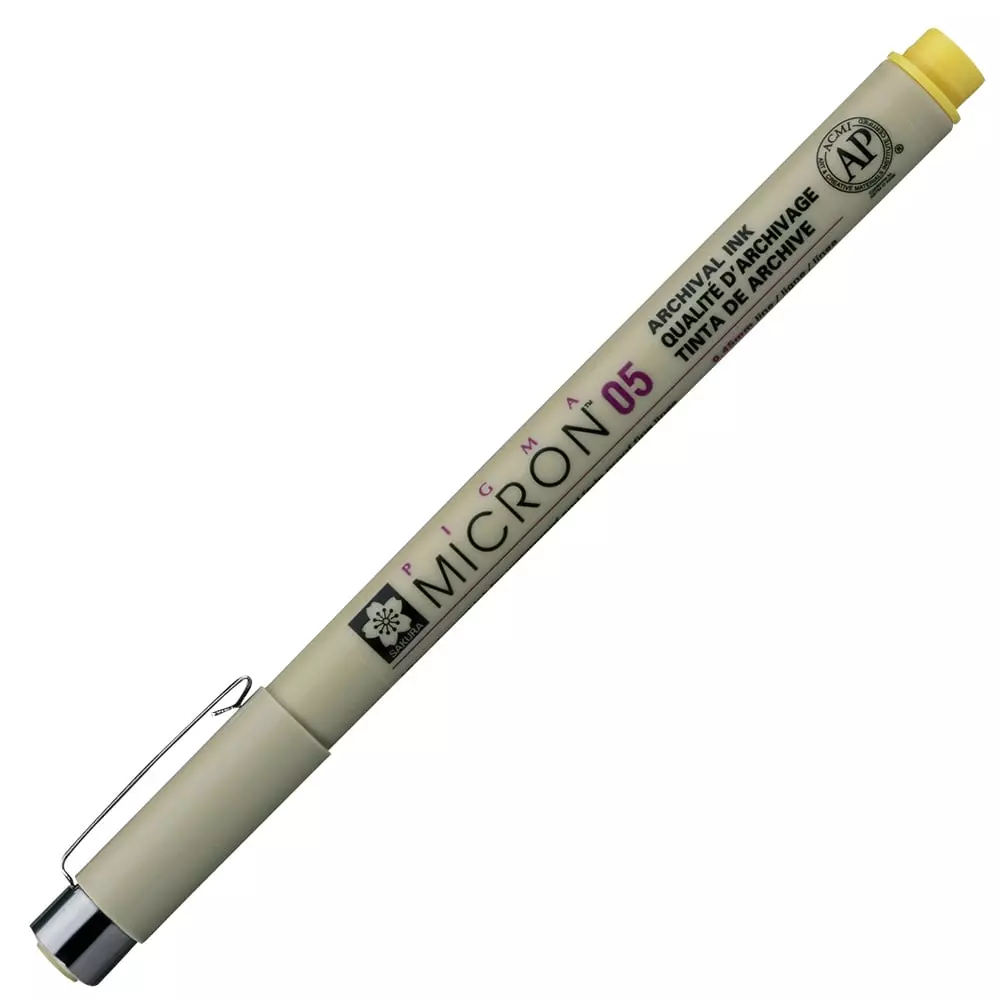 Sakura Pigma Micron 0,5 Yellow