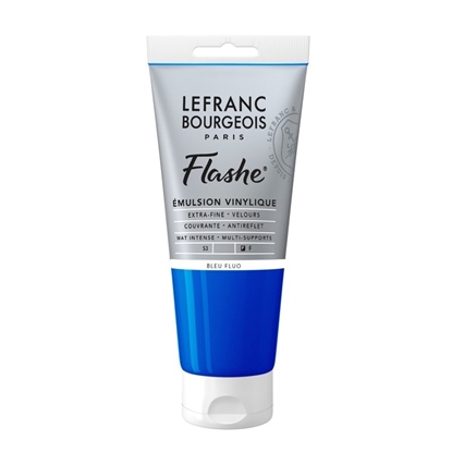 Lefrance&Bourgeois Flashe Vinylcolour 80ml - 083 Fluorescent Blue S3