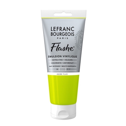 Lefrance&Bourgeois Flashe Vinylcolour 80ml - 163 Fluorescent Yellow S3