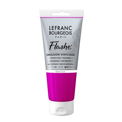 Lefrance&Bourgeois Flashe Vinylcolour 80ml - 408 Fluorescent Pink S3