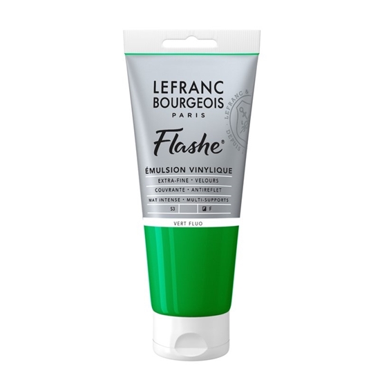Lefrance&Bourgeois Flashe Vinylcolour 80ml - 565 Fluorescent Green S3