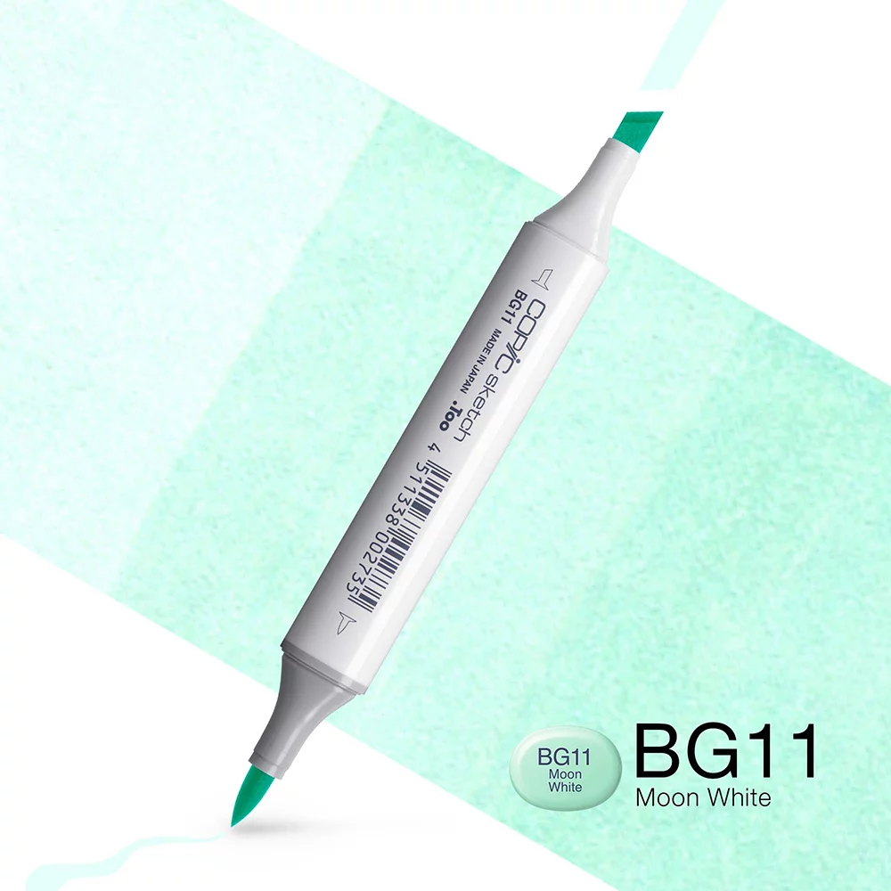 Copic Marker Sketch - BG11 Moon White