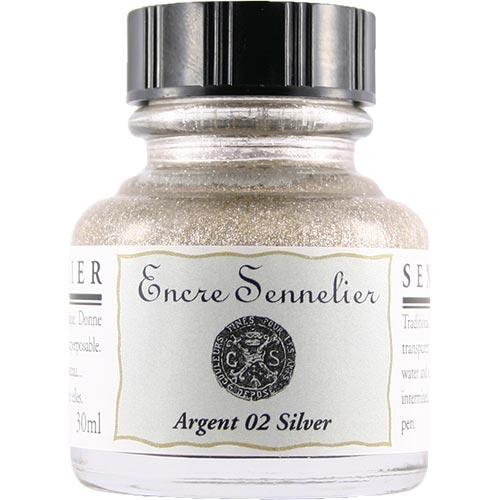 Sennelier Ink 30 ml 02 Silver