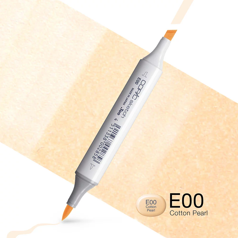 Copic Marker Sketch - E00 Cotton Pearl