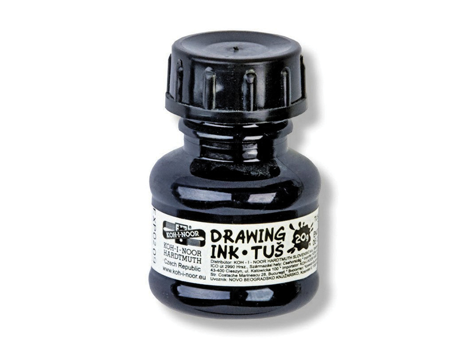 Koh-i-Noor Drawing Ink 20gr. Black