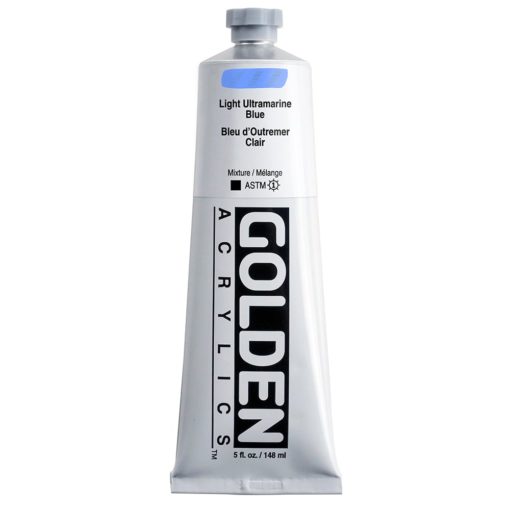 Golden Heavy Body Acrylic 148ml 1566-3 Light Ultramarine Blue S2