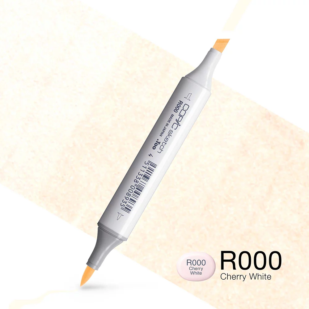 Copic Marker Sketch - R000 Cherry White