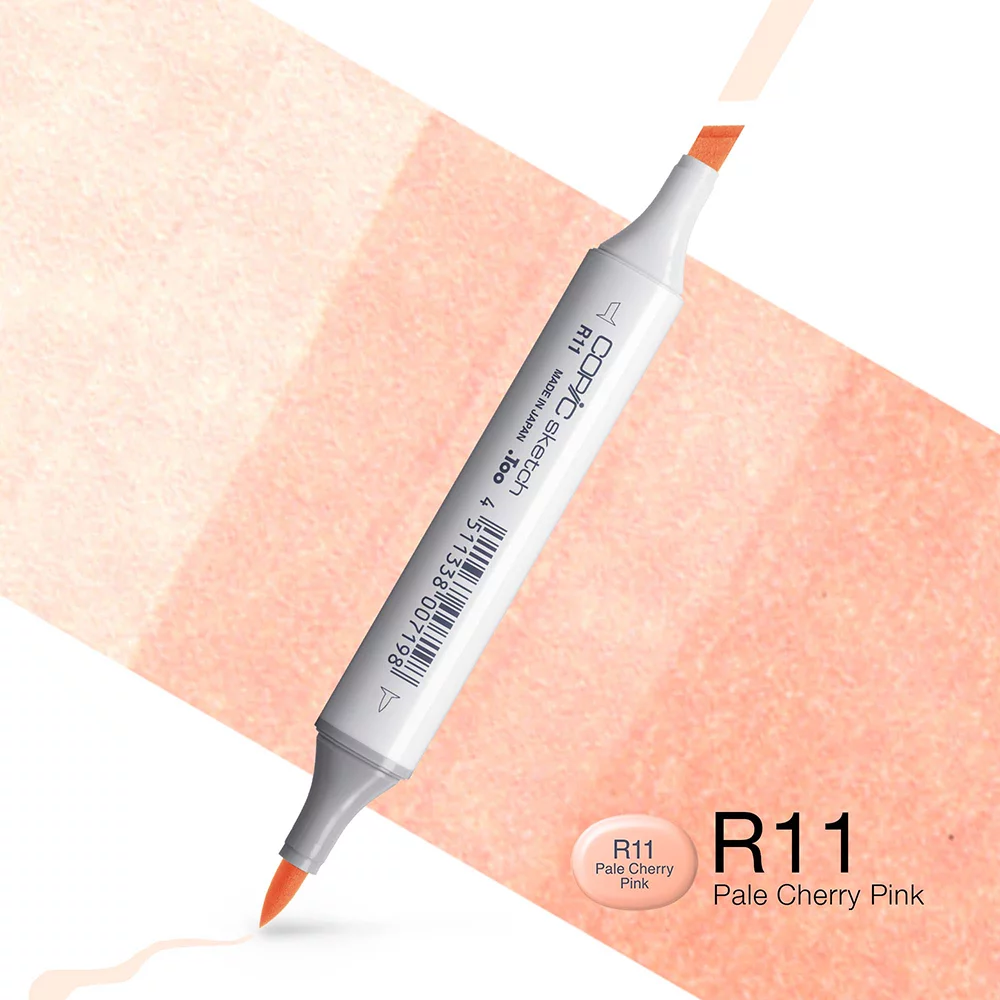 Copic Marker Sketch - R11 Pale Cherry Pink