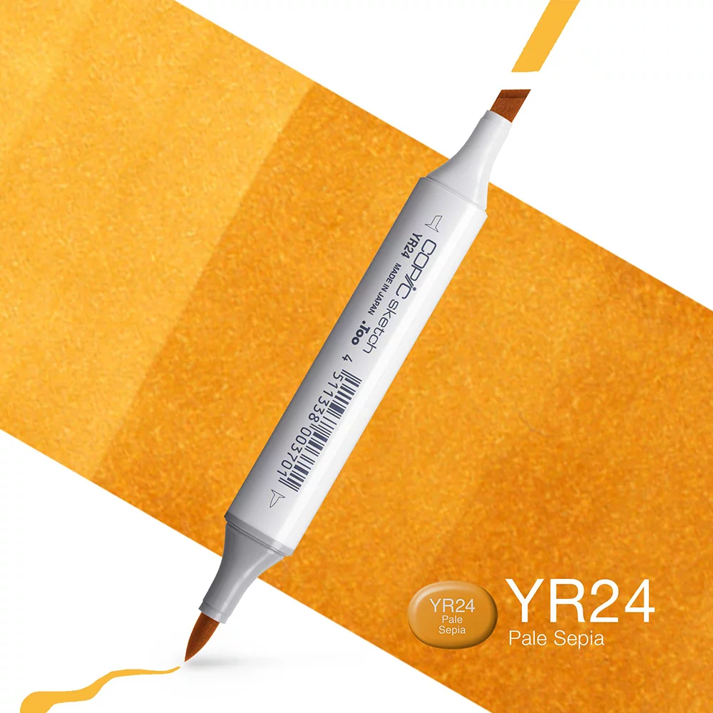 Copic Marker Sketch - YR24 Pale Sepia