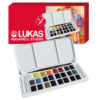 Lukas Aquarell Studio 6856 Travel box 24 - 1/2 pans