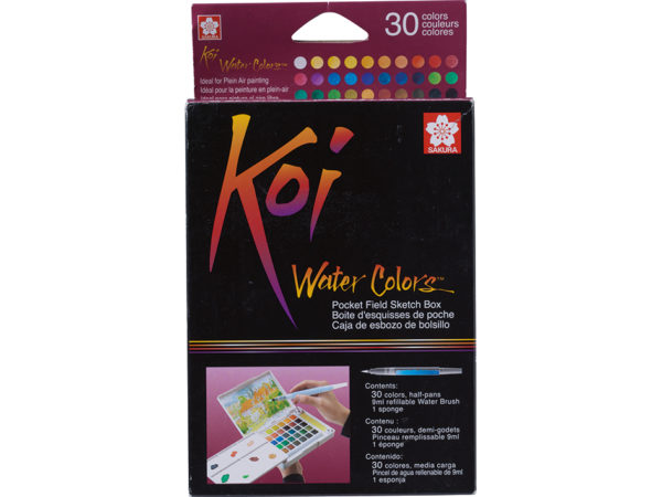 Koi Watercolors 30 sett