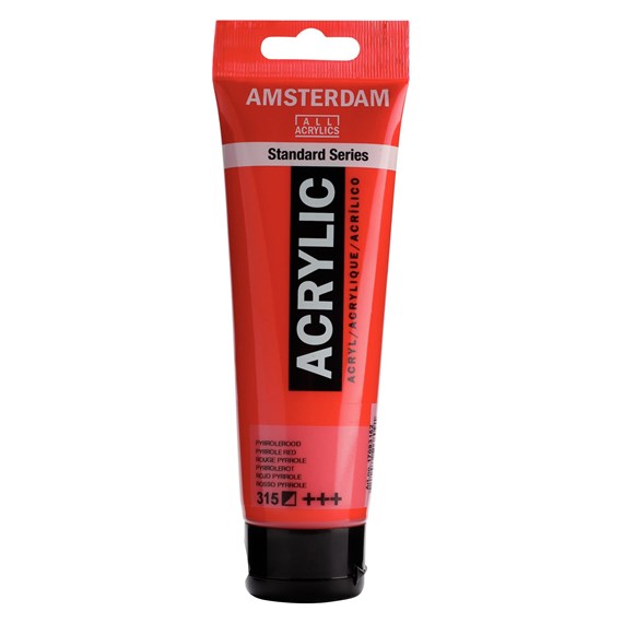 Talens Amsterdam Acrylic 120 ml 315 Pyrolle Red