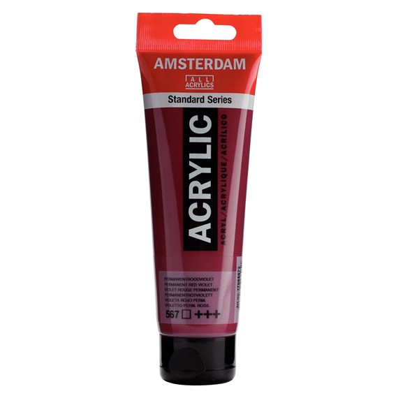 Talens Amsterdam Acrylic 120 ml 567 Permanent Red Violet