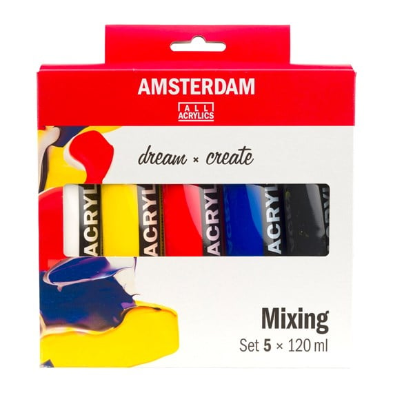 Talens Amsterdam Acrylic 120 ml Mixing set 5
