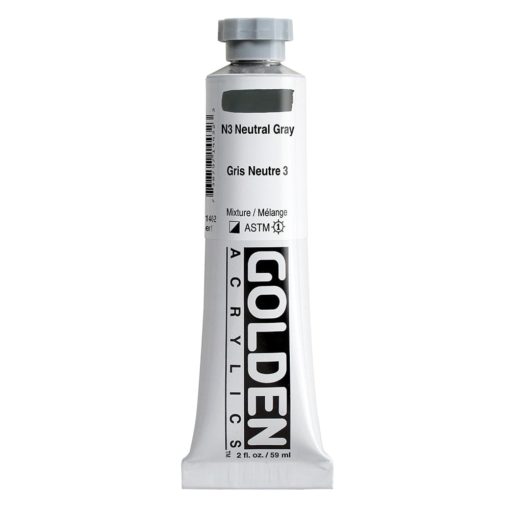 Golden Heavy Body Acrylic 59 ml 1443-2 Nautral Grey N3 S1