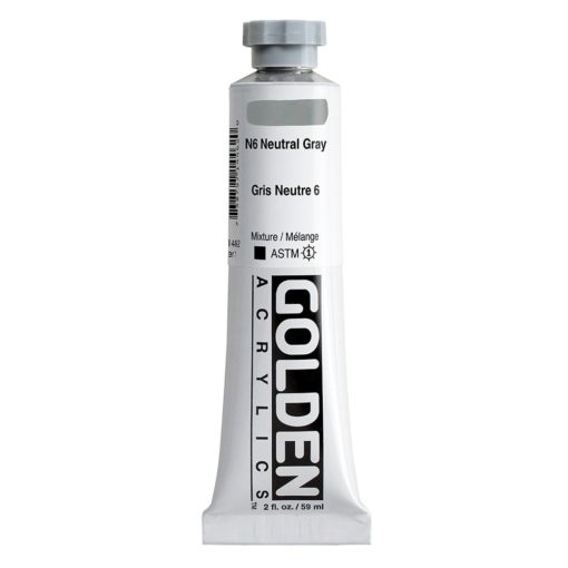 Golden Heavy Body Acrylic 59 ml 1446-2 Neutral Grey N6 S1