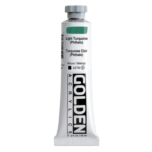 Golden Heavy Body Acrylic 59 ml 1564-2 Light Turquois Phthalo S3