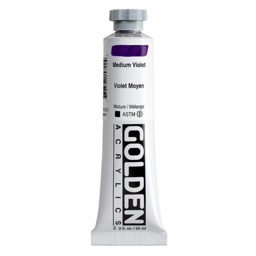 Golden Heavy Body Acrylic 59 ml 1572-2 Medium Violet S6